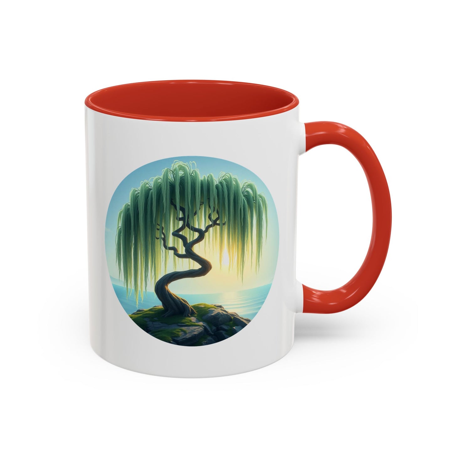 Weeping Island Tree of Life Accent Coffee Mug - 11oz Perfect for Nature Lovers & Cozy Moments