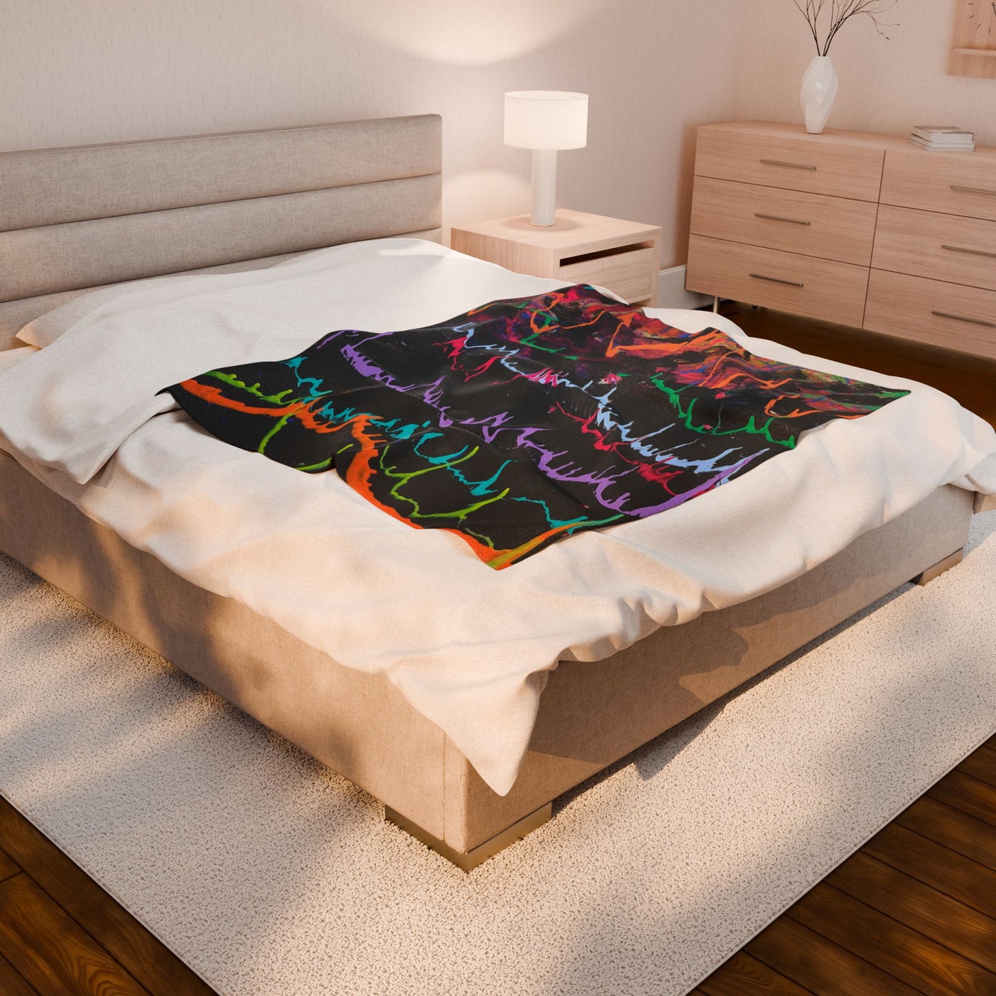 Cozy Colorful Throw by Doon+Vade
