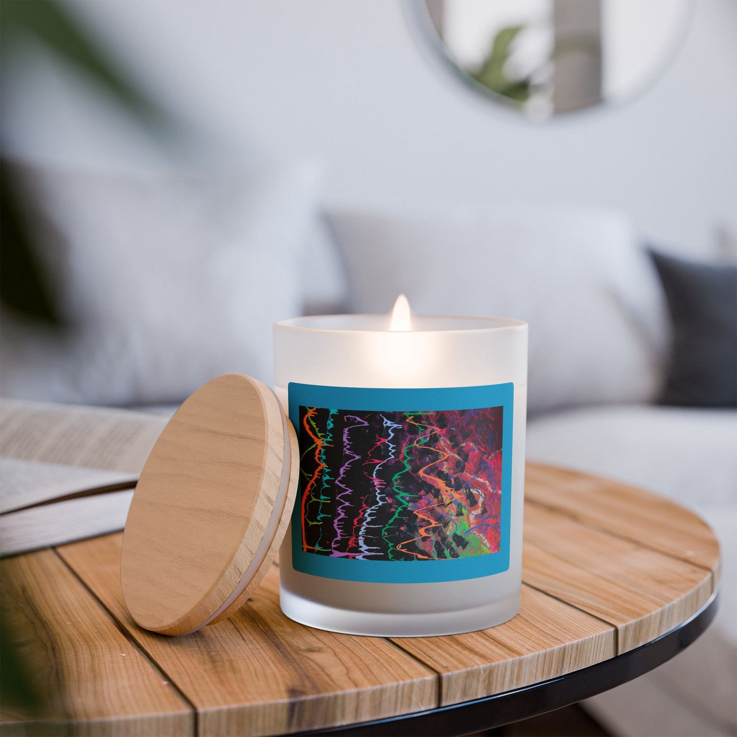 Frosted Glass Candle by Doon+Vade