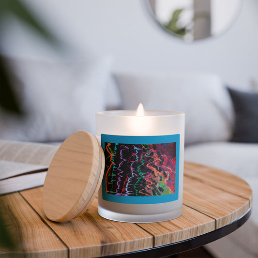 Frosted Glass Candle by Doon+Vade