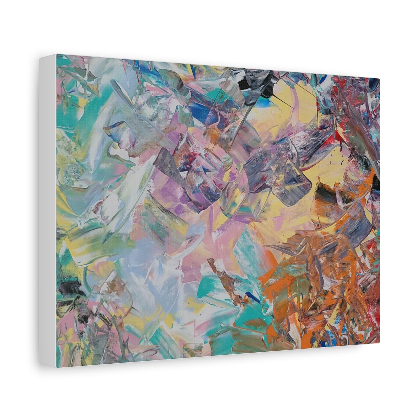 Pastel Heart by Doon, Matte Canvas, Stretched, 1.25"