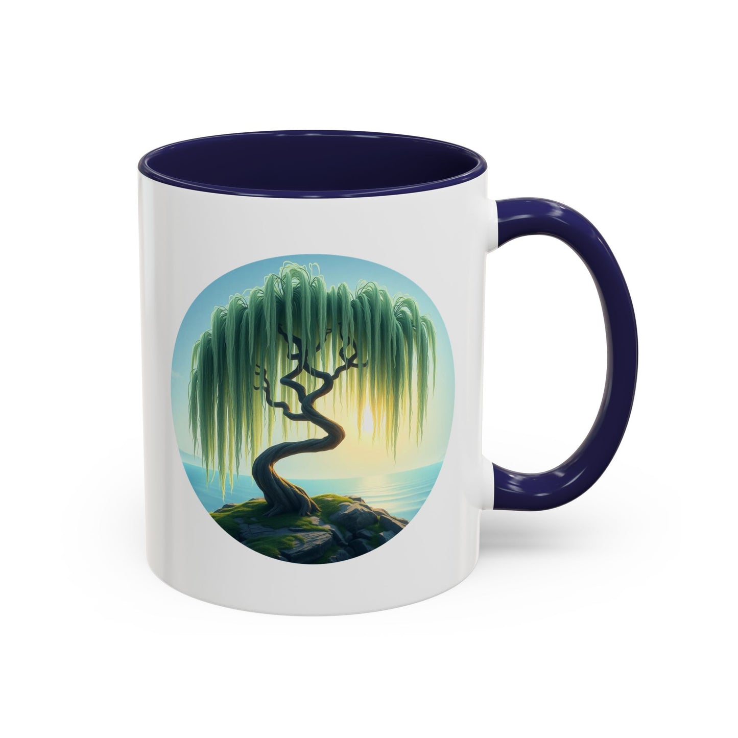 Weeping Island Tree of Life Accent Coffee Mug - 11oz Perfect for Nature Lovers & Cozy Moments