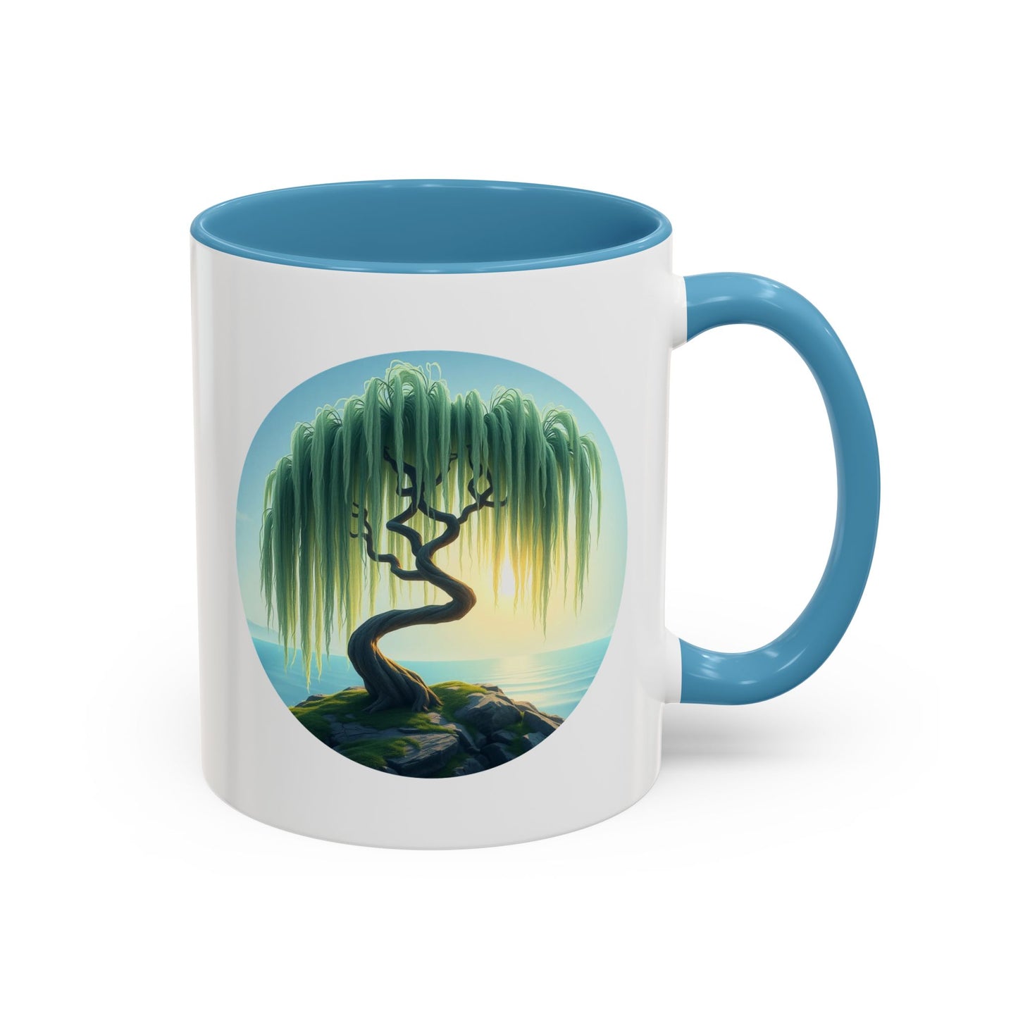 Weeping Island Tree of Life Accent Coffee Mug - 11oz Perfect for Nature Lovers & Cozy Moments