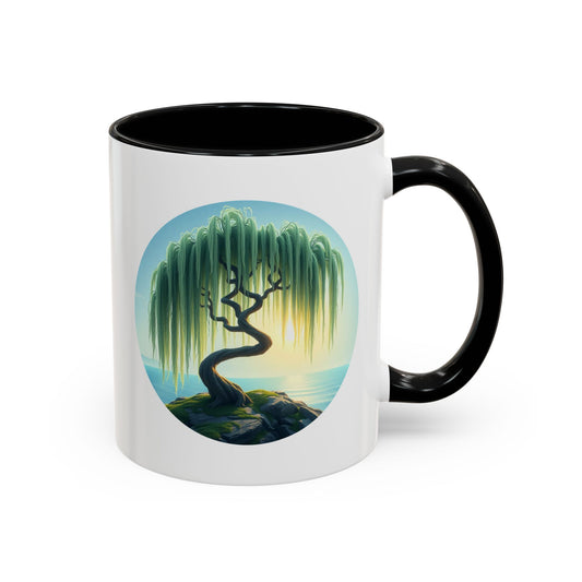 Weeping Island Tree of Life Accent Coffee Mug - 11oz Perfect for Nature Lovers & Cozy Moments