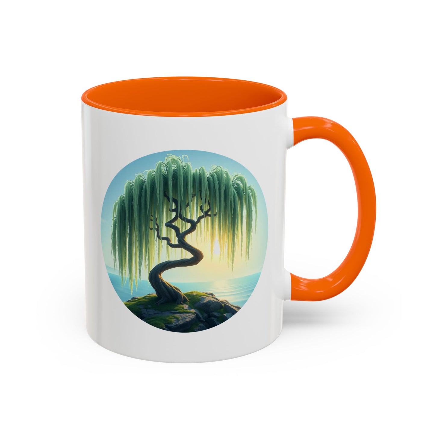 Weeping Island Tree of Life Accent Coffee Mug - 11oz Perfect for Nature Lovers & Cozy Moments