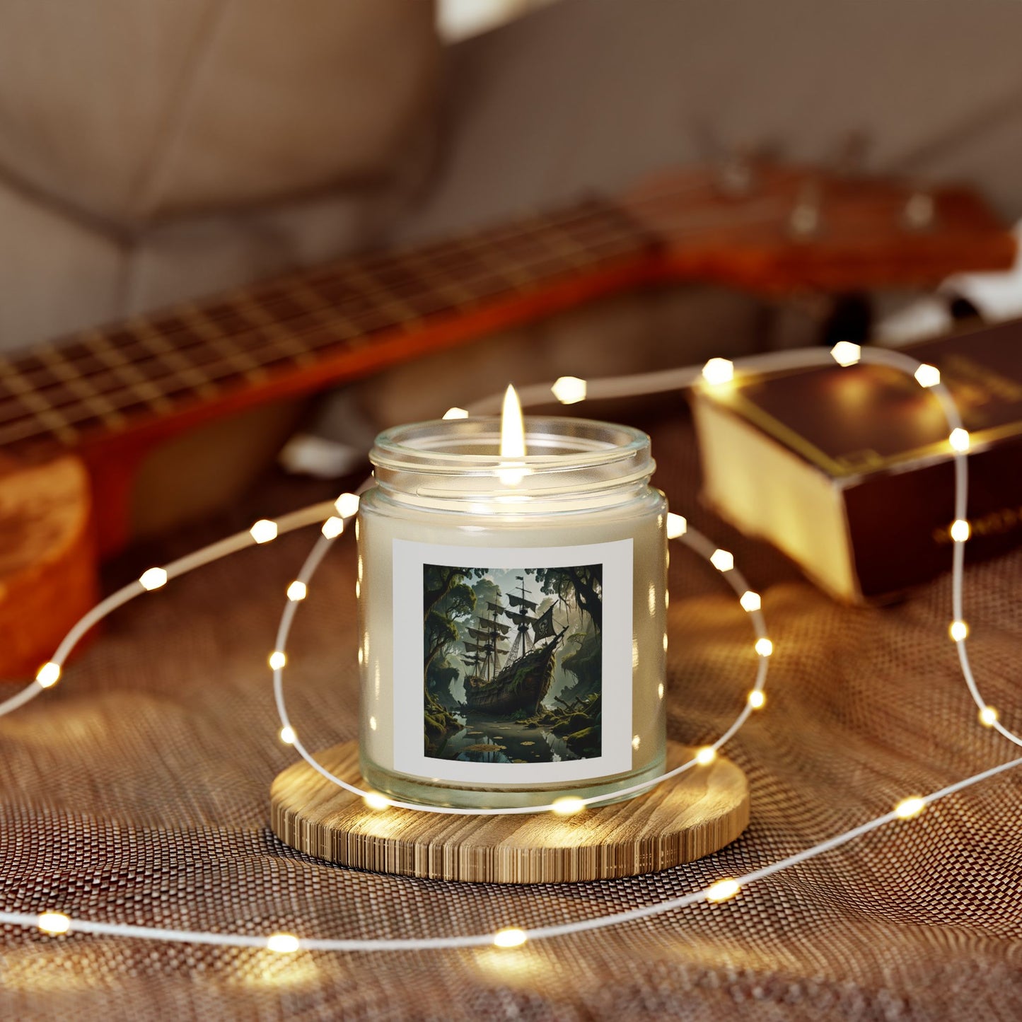 Adventure Awaits Scented Candle - Coconut Apricot Wax (4oz, 9oz)