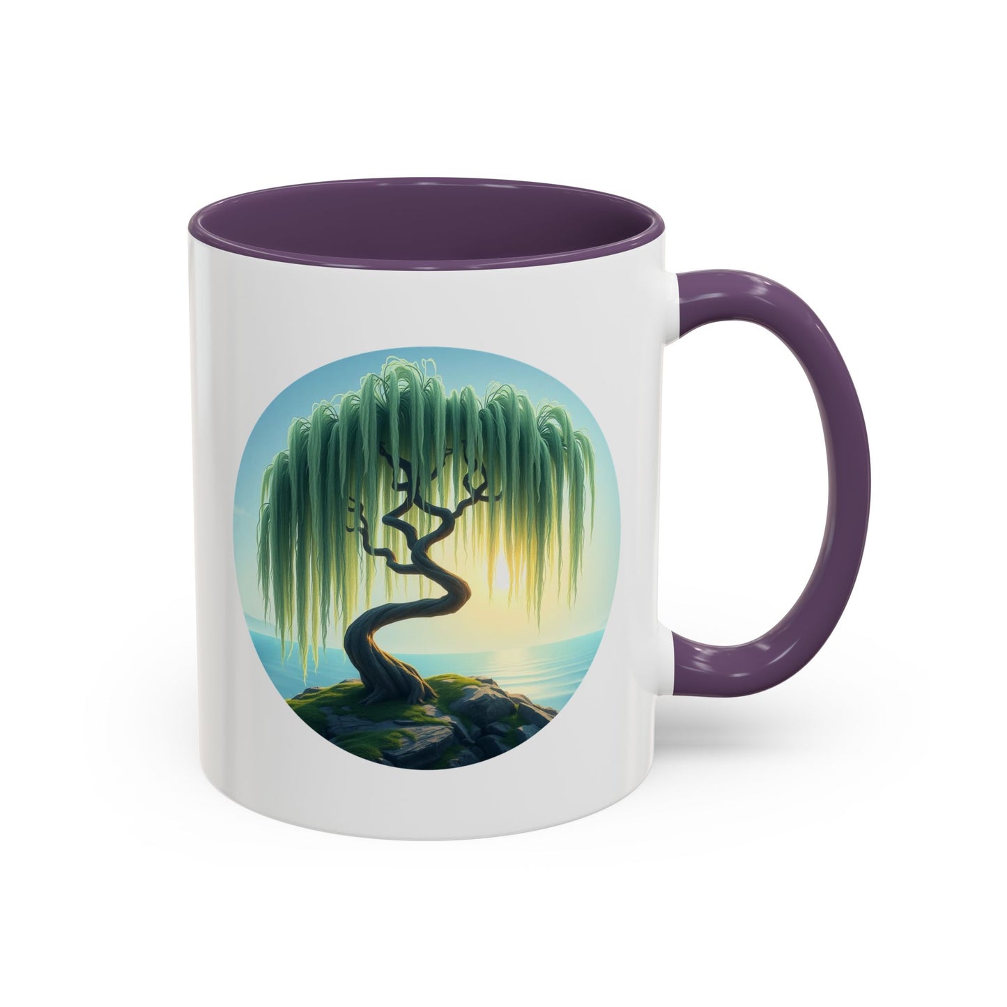 Weeping Island Tree of Life Accent Coffee Mug - 11oz Perfect for Nature Lovers & Cozy Moments