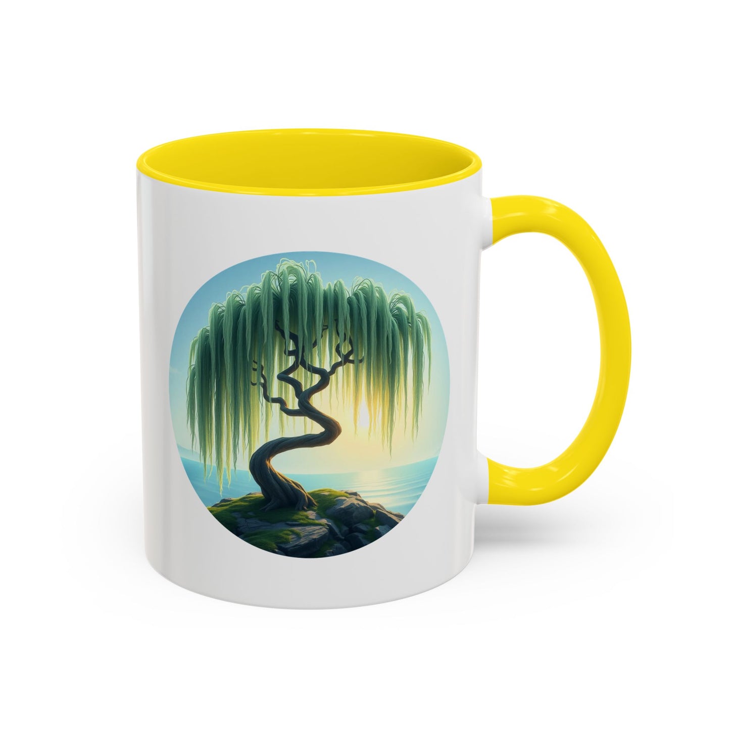 Weeping Island Tree of Life Accent Coffee Mug - 11oz Perfect for Nature Lovers & Cozy Moments